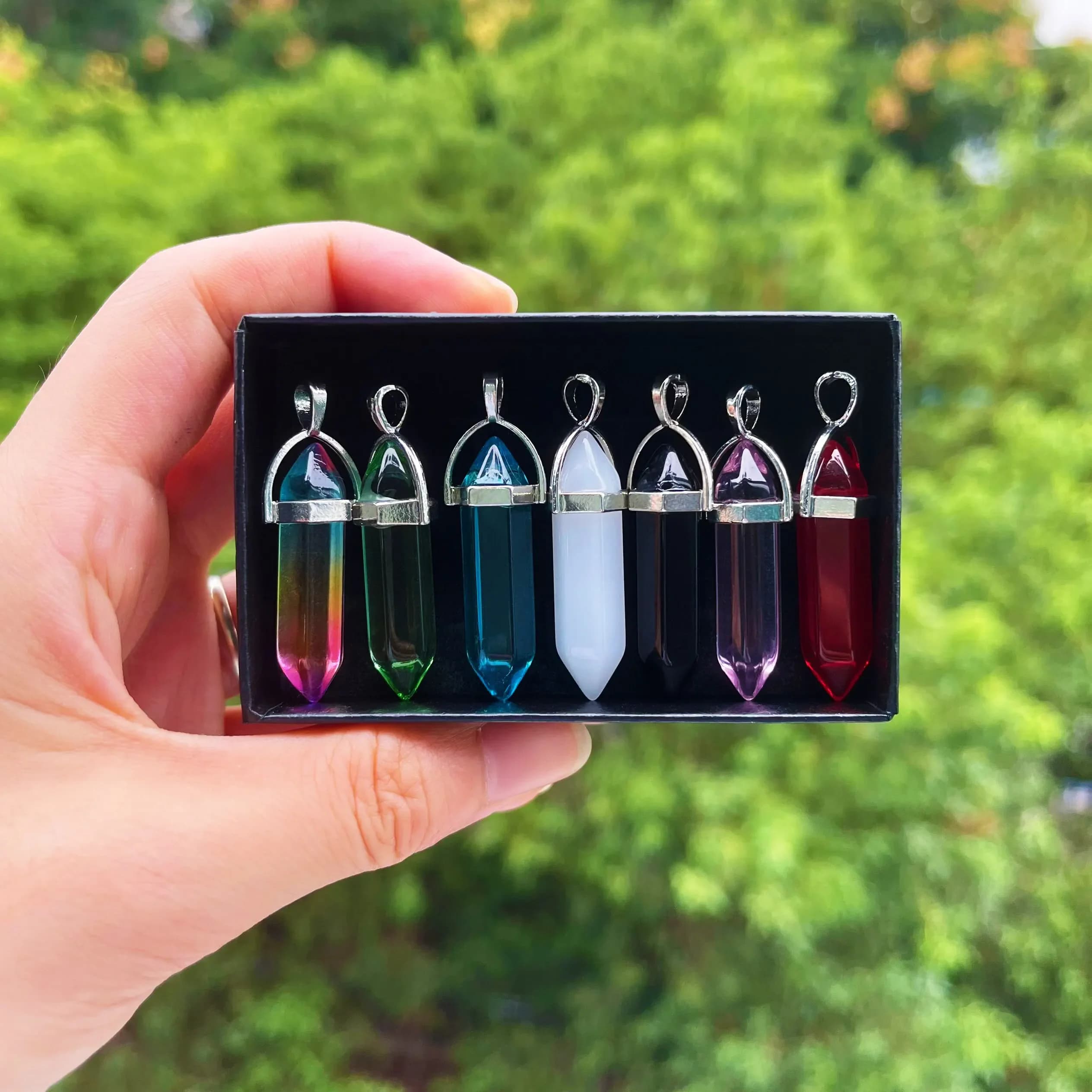 BellePure Bullet Shape Healing Pointed Chakra Beads thumbnail 4
