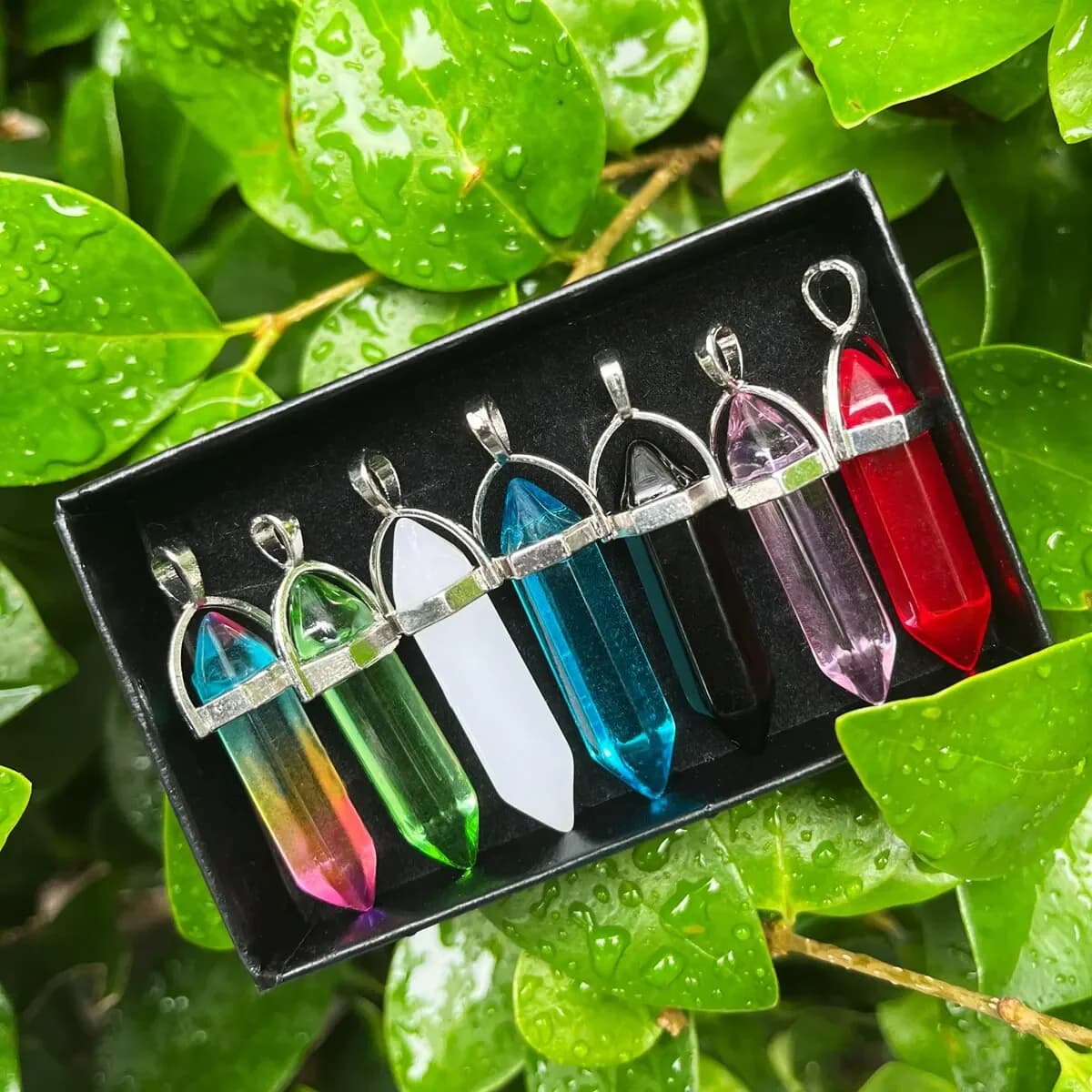 BellePure Bullet Shape Healing Pointed Chakra Beads thumbnail 6